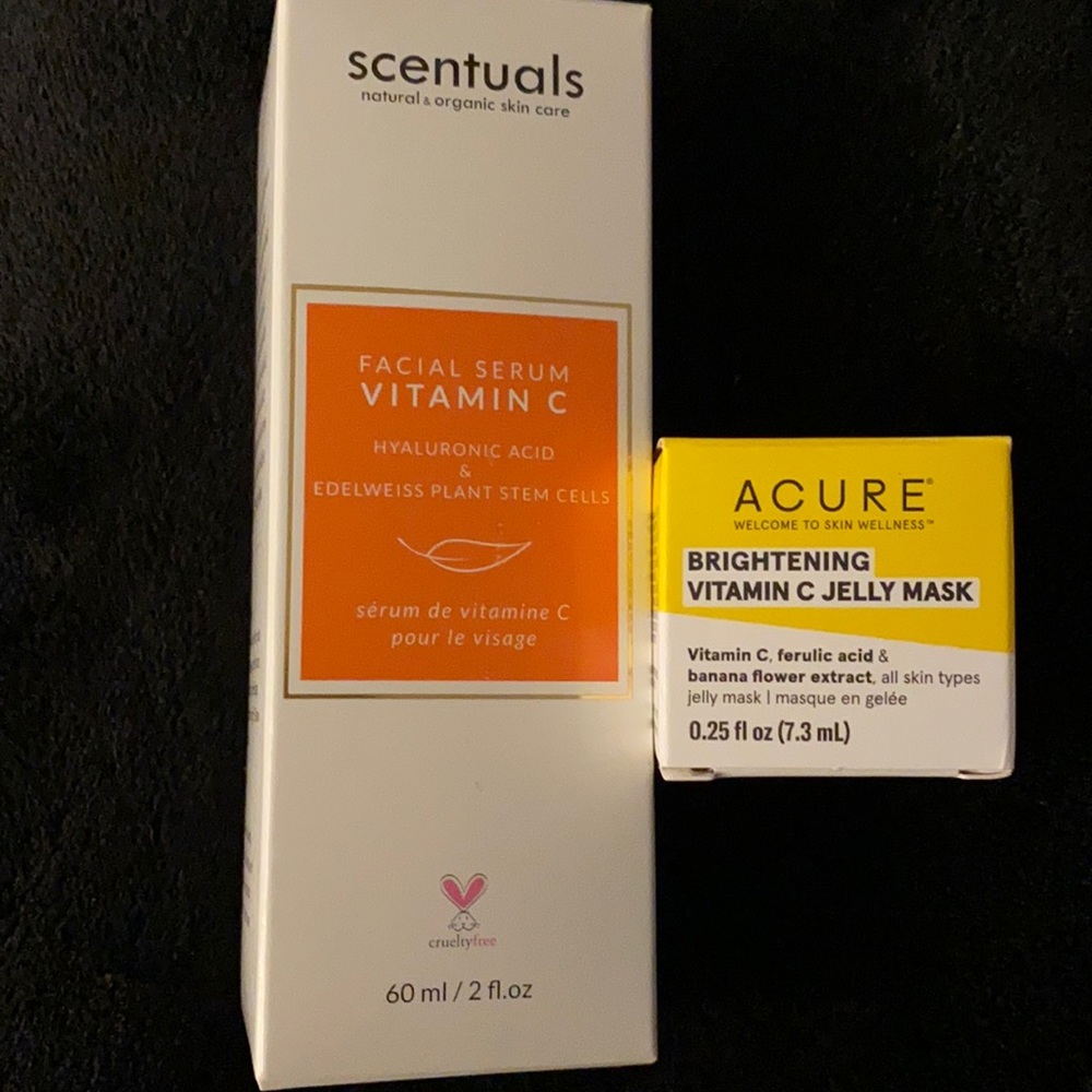 Bundle Face serum vitaminC hyaluronic acid Acure